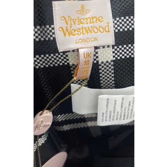 NWT Vivienne Westwood Corset Dress Goth Punk 2013 Silk 14 16 Met Gala Formal - Picture 4 of 8